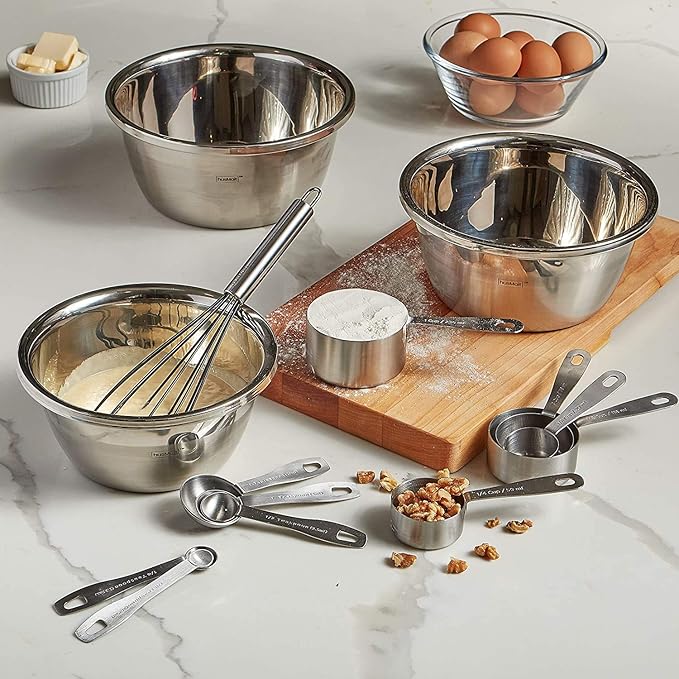 husMait Stainless Steel Measuring Cups & Spoons - Image 8