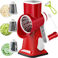 YOUCZON Rotary Cheese Grater Multi-Purpose Stainless Steel Cheese Shredder by YOUCZON