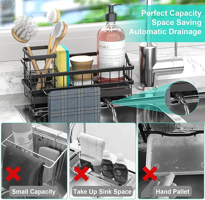 Sponge Holder for Kitchen Sink - Image 6