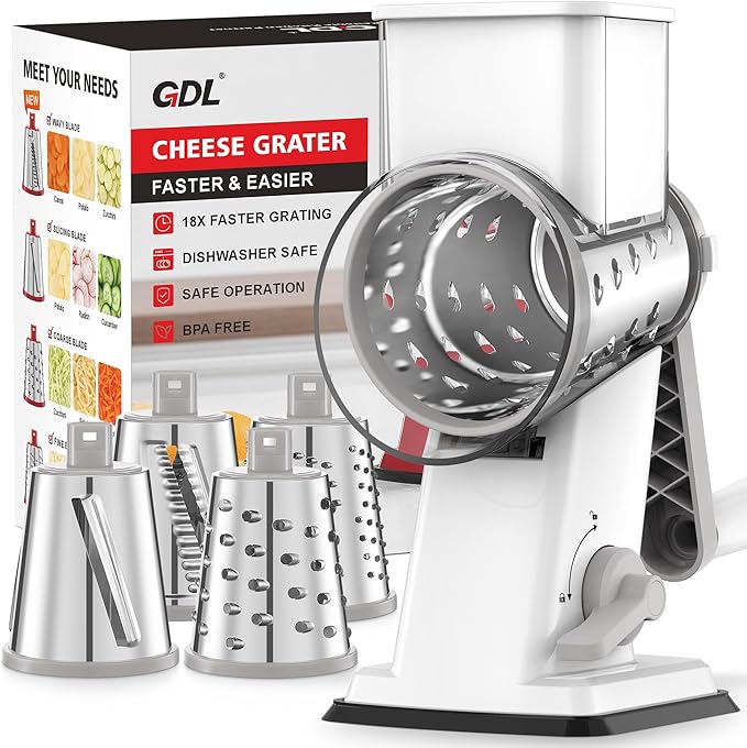GDL Rotary Cheese Grater Hand Crank by GDL
