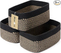 MiniArk Small Storage Baskets for Organizing | Closet Organizer Bins | Shelf by MiniArkStorageBasketsHome