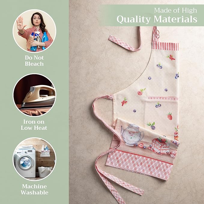 Maison d' Hermine 100% Cotton Apron - Image 3