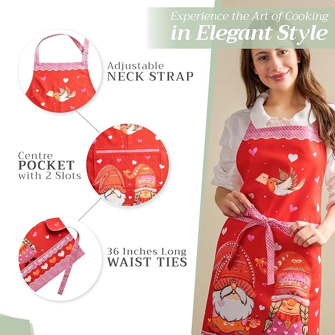 Maison d' Hermine 100% Cotton Apron - Image 5