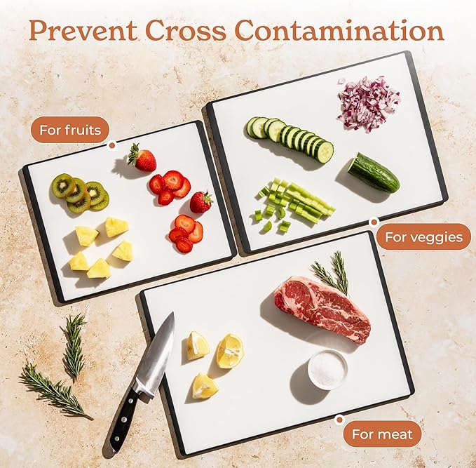 SMIRLY Plastic Cutting Board Set - Image 6