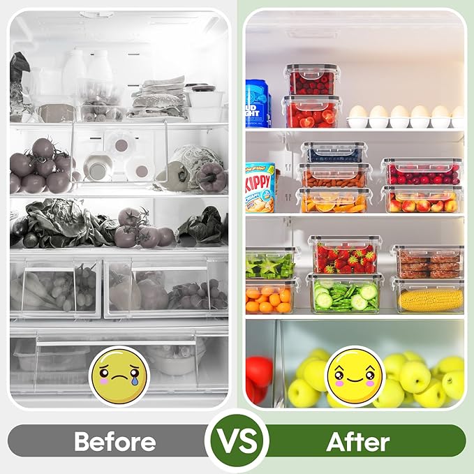 KEMETHY 50-Piece Food Storage Containers - Image 6