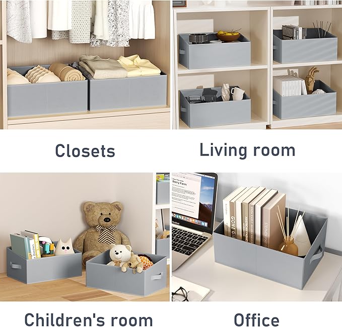 DIMJ Closet Storage Bins 6 Pack - Image 5