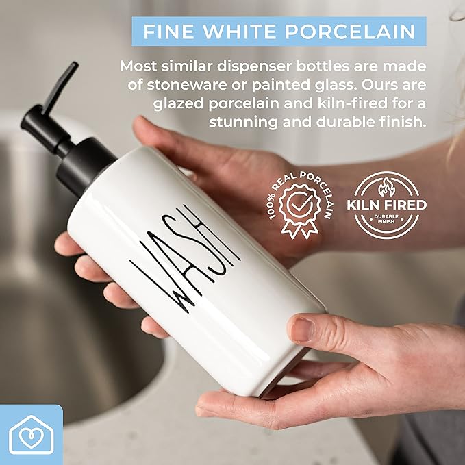 Heartland Home Porcelain 16oz Liquid Dispenser - Image 5