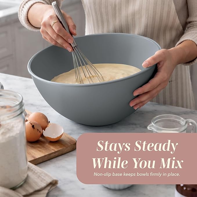 COOK WITH COLOR Mixing Bowls with TPR Lids - Image 6