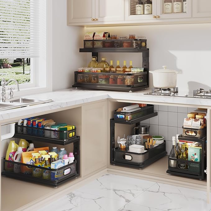 2 Pack 21IN-Depth Under Sink Organizer - Image 8