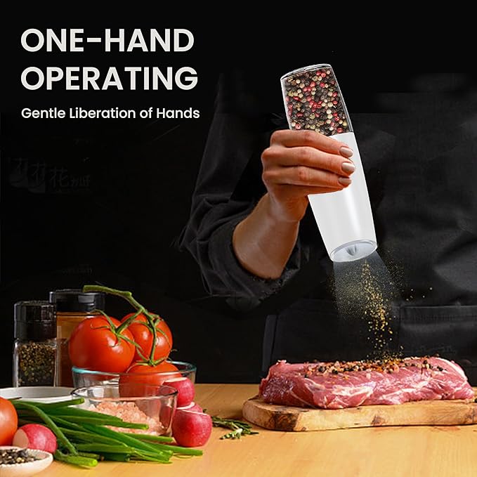 Rechargeable Salt And Pepper Grinder Set - Image 2