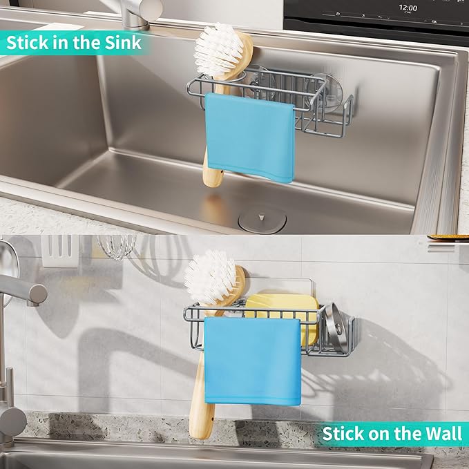 HapiRm Sink Caddy Sponge Holder - Image 5