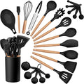 HaWare Kitchen Cooking Utensils Set, 23-Piece Silicone Kitchen Utensils Spatula by HaWare