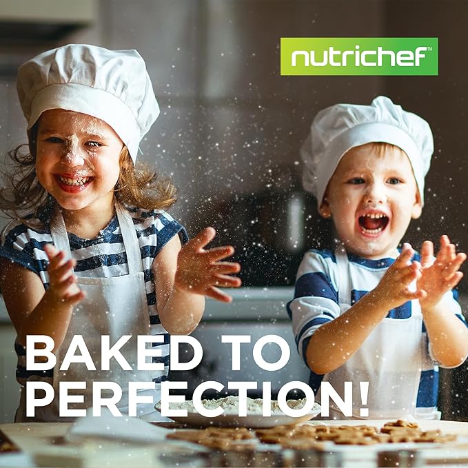 NutriChef 3-Piece Nonstick Kitchen Oven Baking Pans - Image 7
