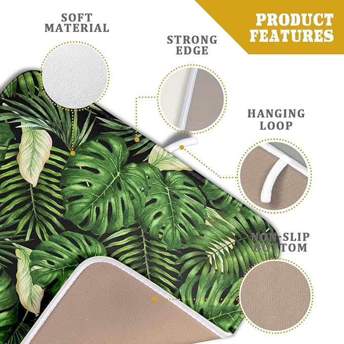 Giwawa Tropical Palm Leaf Dish Drying Mat - Image 4