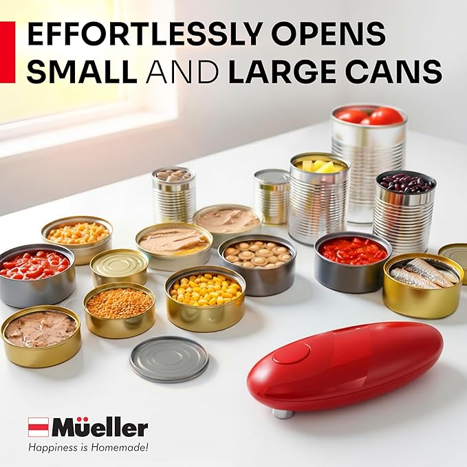 MUELLER HOME SmoothEdge Auto Can Opener Electric – Battery‑Operated - Image 7