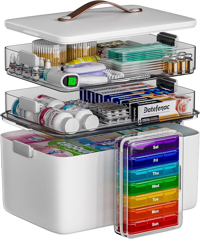 CTIME 3-Tier Medicine Organizer by CTIME
