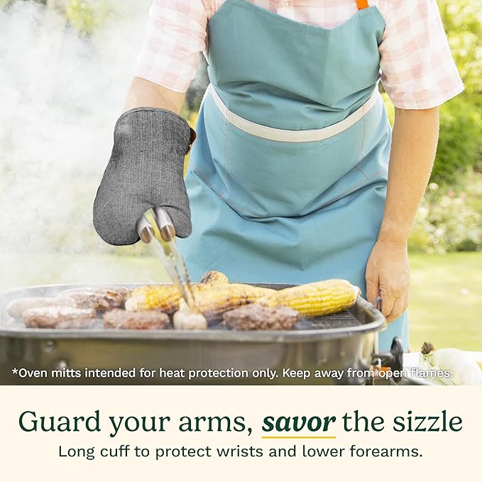 Cuisinart Heritage Kitchen Oven Mitts – Heat-Resistant Kitchen Mitts - Image 4