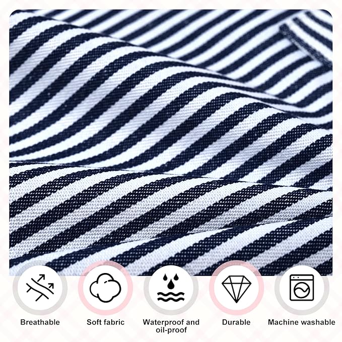 2Pack Adjustable Kitchen Apron for Women Men - Image 3