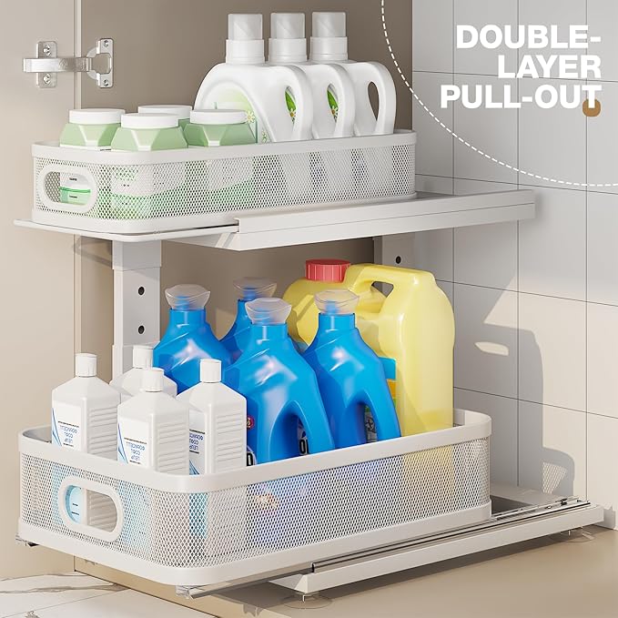 2 Pack Under Sink Organizer - Image 4