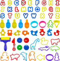 FRIMOONY Plastic Dough Tools for Kids, by FRIMOONY