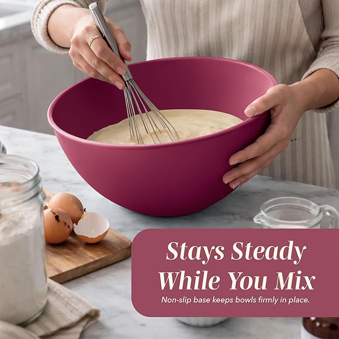 COOK WITH COLOR Mixing Bowls with Lids - Image 6
