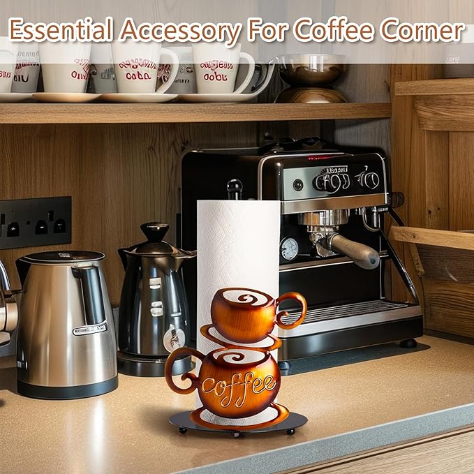 Standing Paper Towel Roll Holder Countertop - Image 6