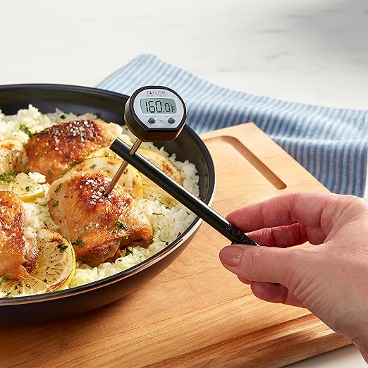 Taylor Digital Instant Read Meat Food Grill BBQ Kitchen Cooking Thermometer - Image 3