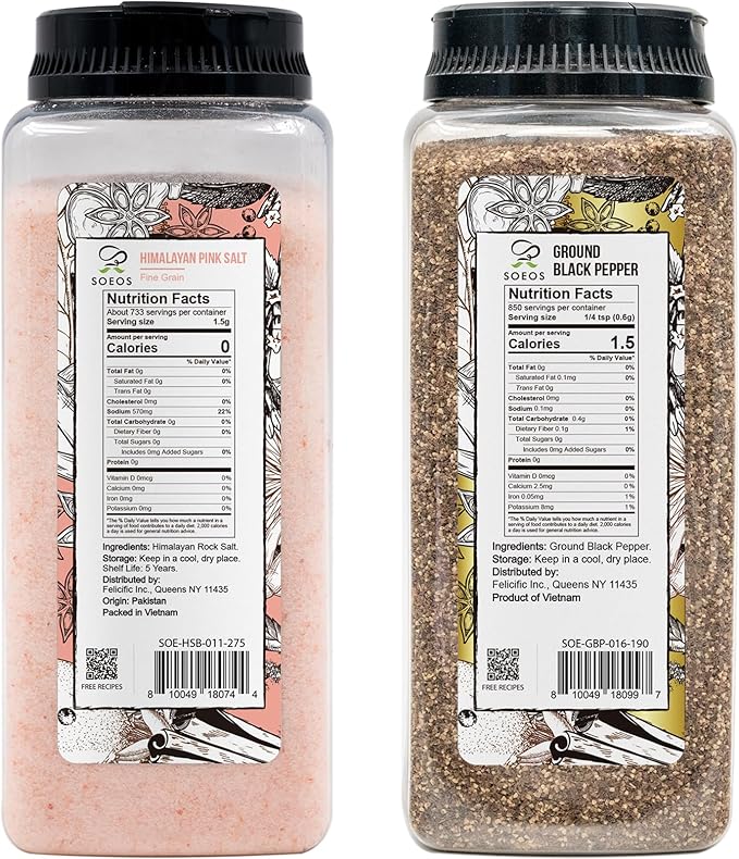 Soeos Salt + Peppercorns - Image 2