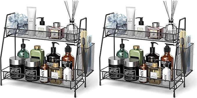 SPISPI Bathroom Organizer Countertop, Spice Rack Organizer by SPISPI