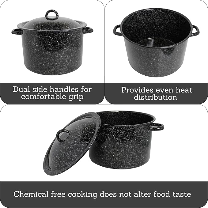 MIRRO 7.75qt Enamel Stock Pot - Image 2