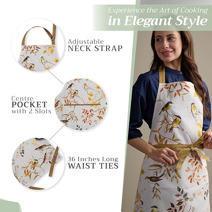 Maison d' Hermine 100% Cotton Apron - Image 5