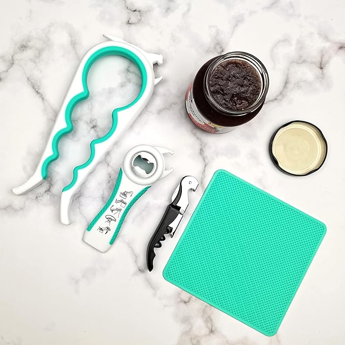Otstar Jar Opener Bottle Opener and Can opener - Image 2