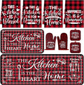 Fourluoo 10 Pcs Farmhouse Kitchen Decor and Accessories Set 4 Kitchen Towels 2 by Fourluoo