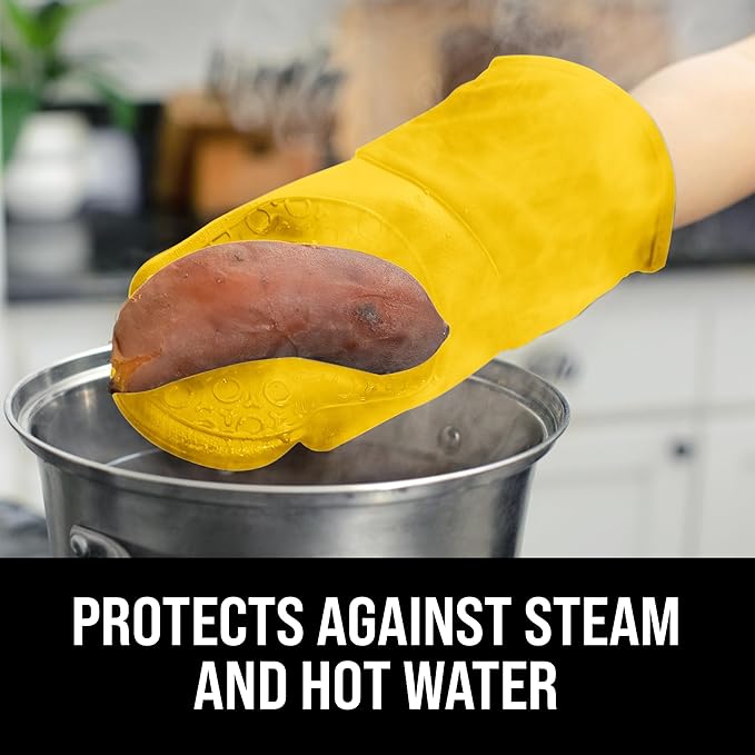 BPA-Free Soft Silicone Oven Mitts - Image 4