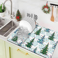 Bloss Christmas Drying Mat, Fit Under Coffee Maker Machine / Counter by Bloss