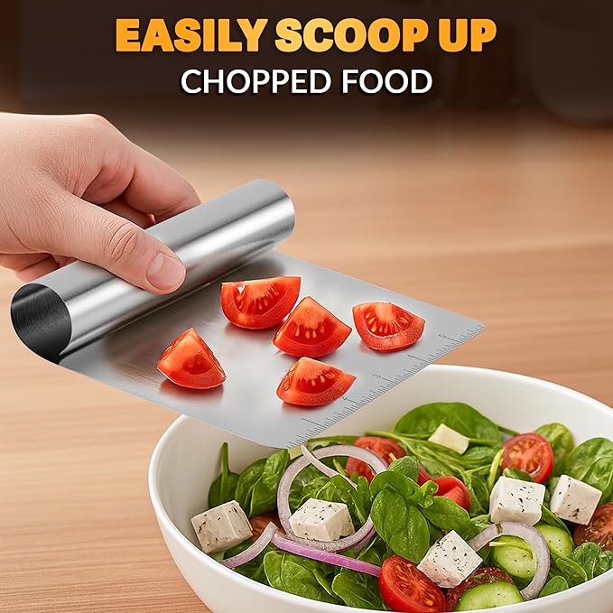 Bench Scraper Kitchen – Multipurpose Pastry Scraper Tool - Image 8