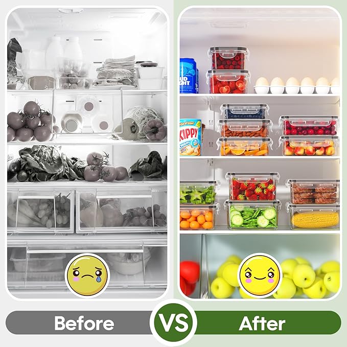 KEMETHY 54-Piece Food Storage Containers - Image 6