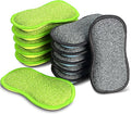 12 Pack Multi-Purpose Scrub Sponges by SmilePowo