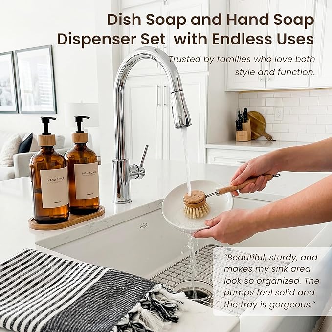 MaisoNovo Glass Dish Soap Dispenser - Image 6
