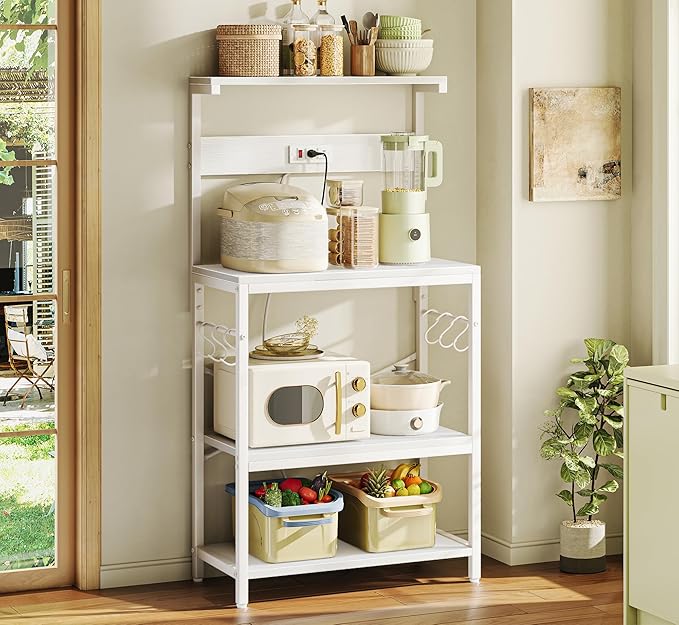SUPERJARE Kitchen Bakers Rack - Image 6