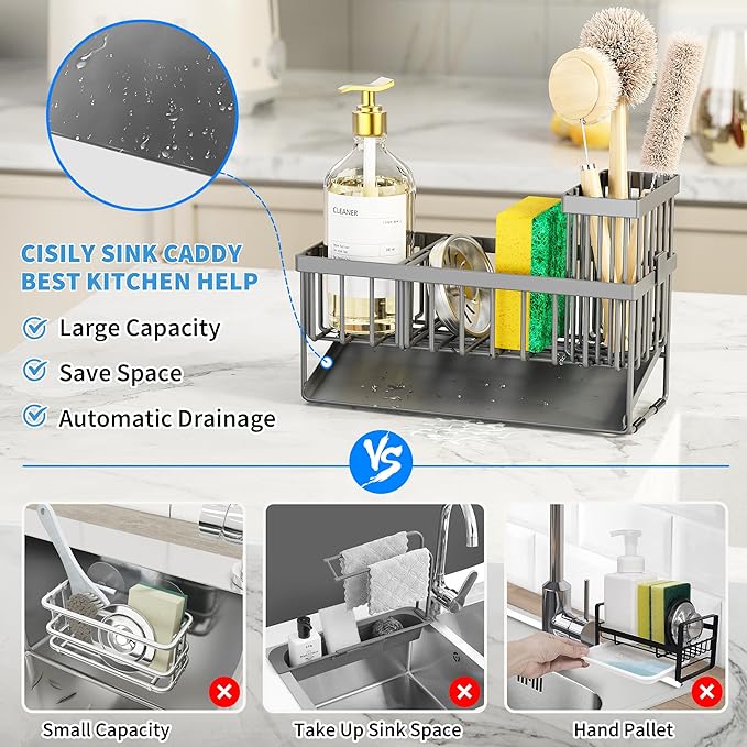 Cisily Sink Caddy Organzier - Image 5