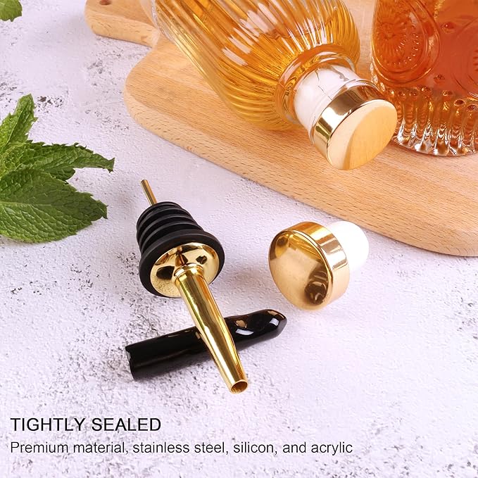 Glass Syrup Dispenser Set - Image 4