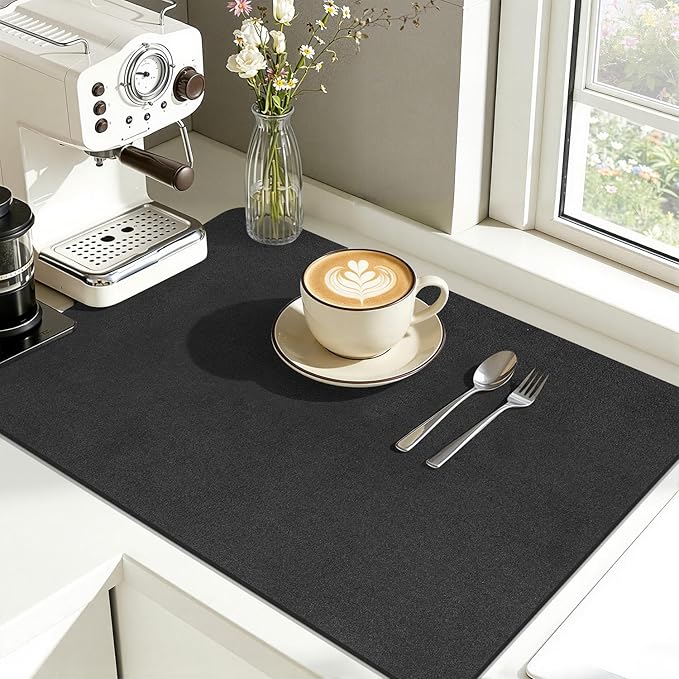 Findosom Dish Drying Mat, Cuttable Drying Mat - Image 3