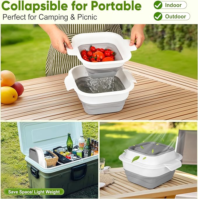 ROTTOGOON Collapsible Colander Set - Image 7