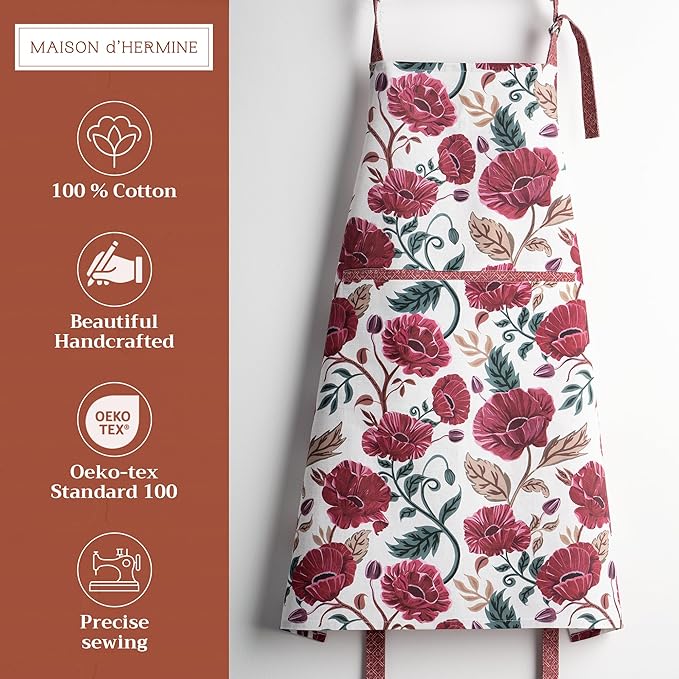 Maison d' Hermine 100% Cotton Apron - Image 2