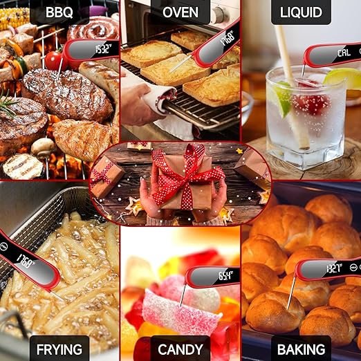 2026 Upgraded Meat Thermometer Digital-Instant Read Food Thermometer - Image 8