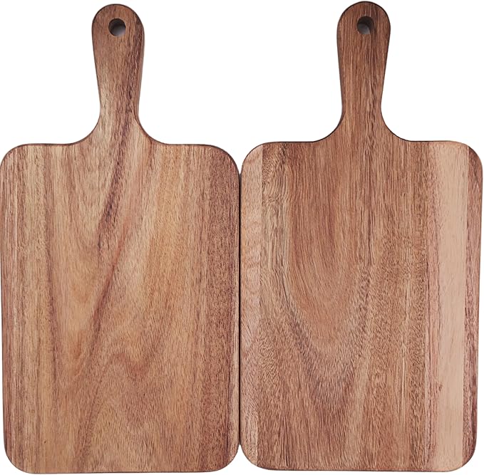 ZeQi 2PCS Small Acacia Wood Cutting Board - Image 10
