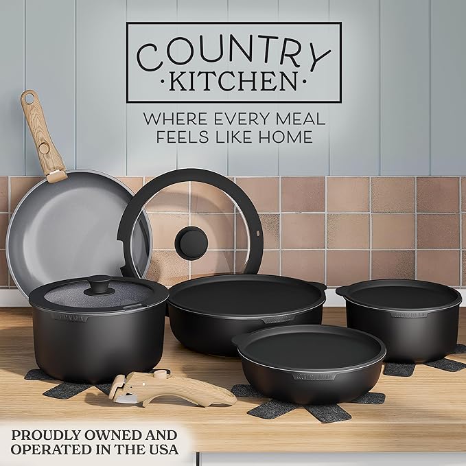 Country Kitchen Cookware Set - Image 2