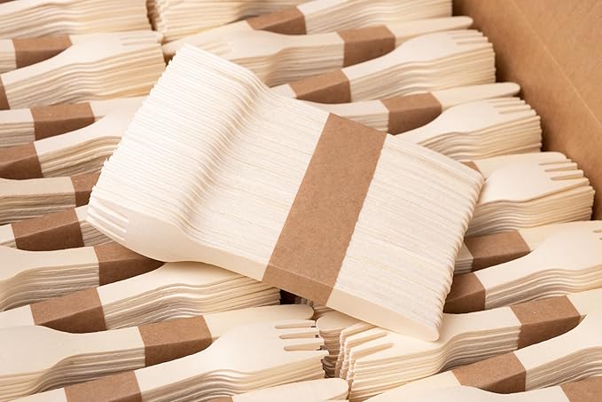 Disposable Wooden Cutlery Set - Image 8