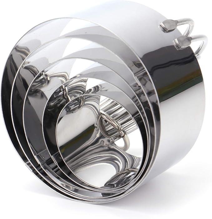 Tosnail Pastry Cutter, Dough Blender, 3 Cup Flour Sifter and Biscuit Cutter - Image 3